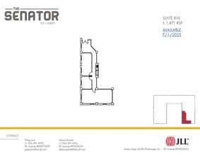 1121 L St, Sacramento, CA for lease Floor Plan- Image 1 of 2