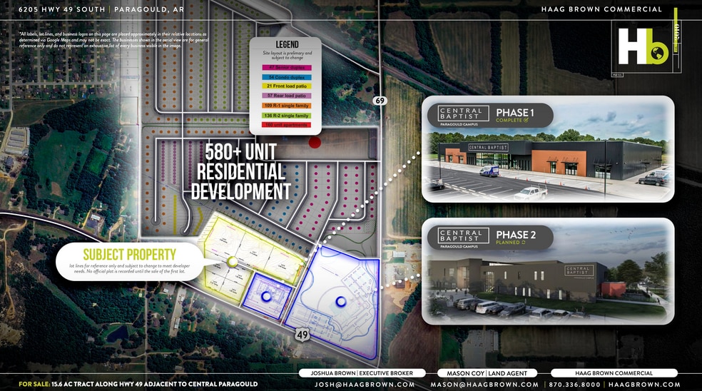 6205 Hwy 49 S, Paragould, AR for sale - Site Plan - Image 3 of 4