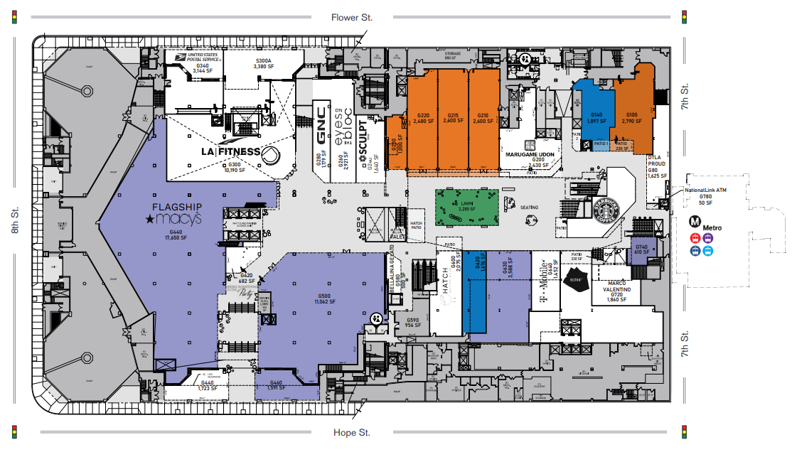 750 W 7th St, Los Angeles, CA for lease Floor Plan- Image 1 of 1