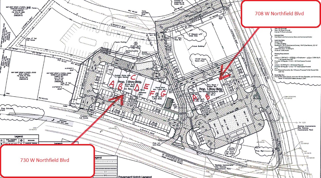 730 W Northfield Blvd, Murfreesboro, TN à louer Photo principale- Image 1 de 2