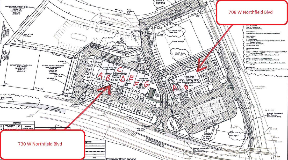 730 W Northfield Blvd, Murfreesboro, TN for lease Primary Photo- Image 1 of 2