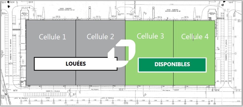 Industriel dans SAINT-OUEN-L'AUMONE à louer - Plan de site - Image 2 de 2