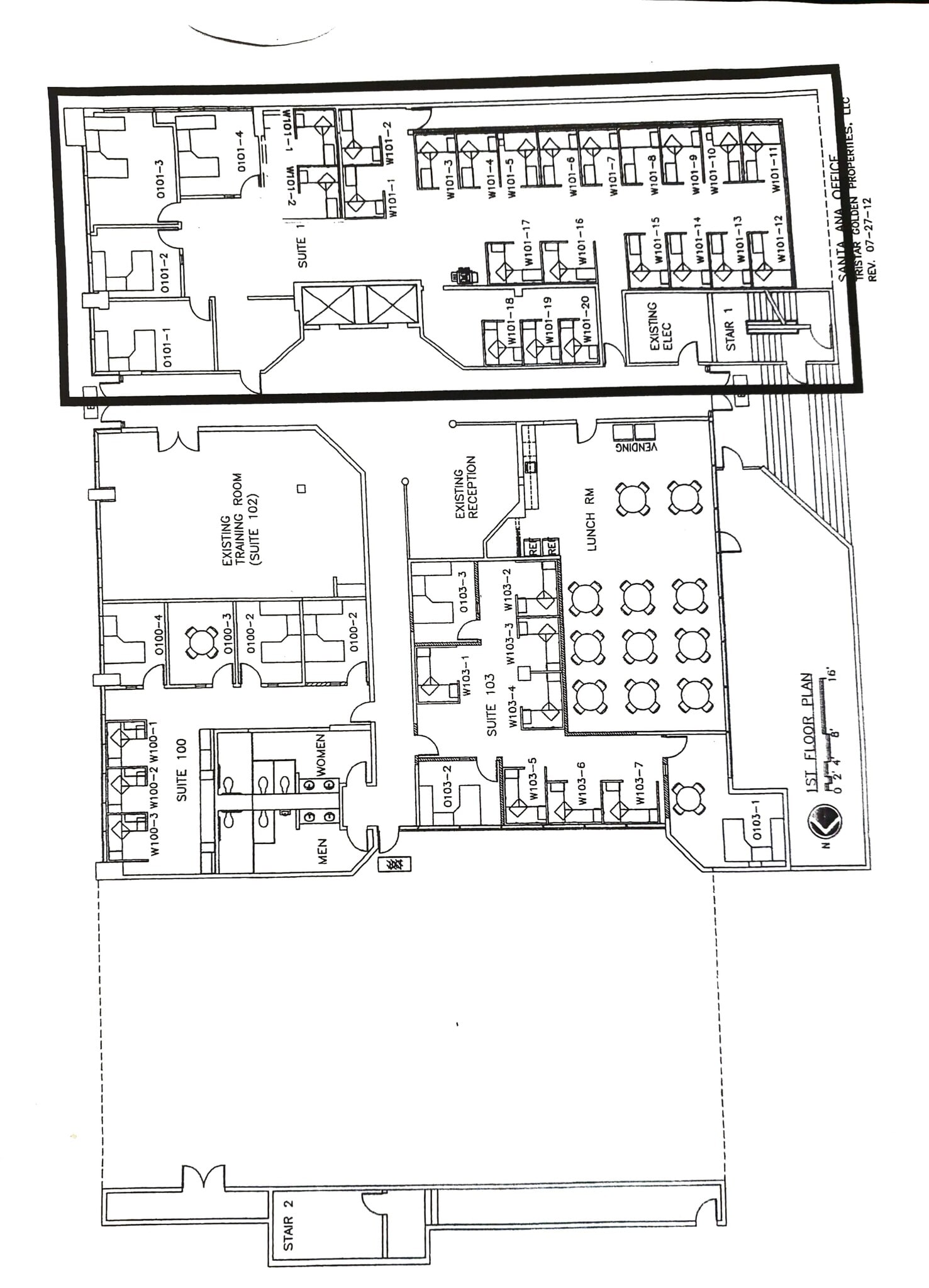 203 N Golden Circle Dr, Santa Ana, CA for lease Site Plan- Image 1 of 1