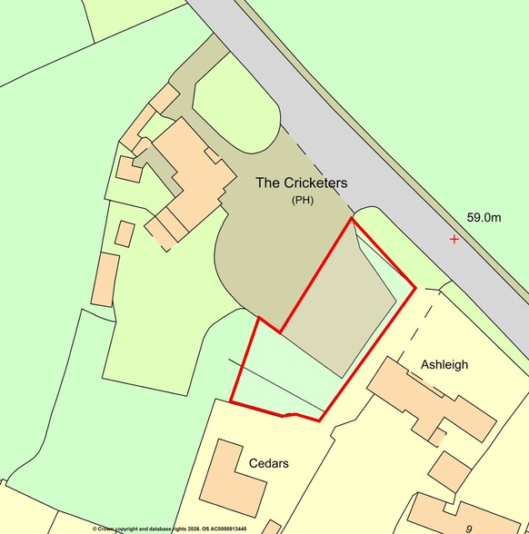 Aldershot Rd, Guildford à vendre - Plan de site - Image 3 de 3