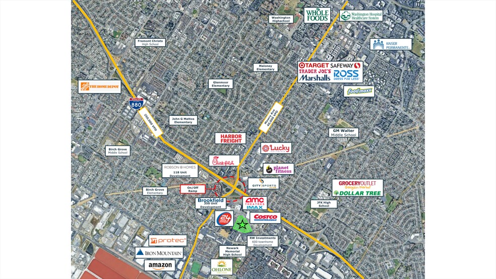 200 Newpark Mall, Newark, CA à louer - Photo du bâtiment - Image 2 de 7