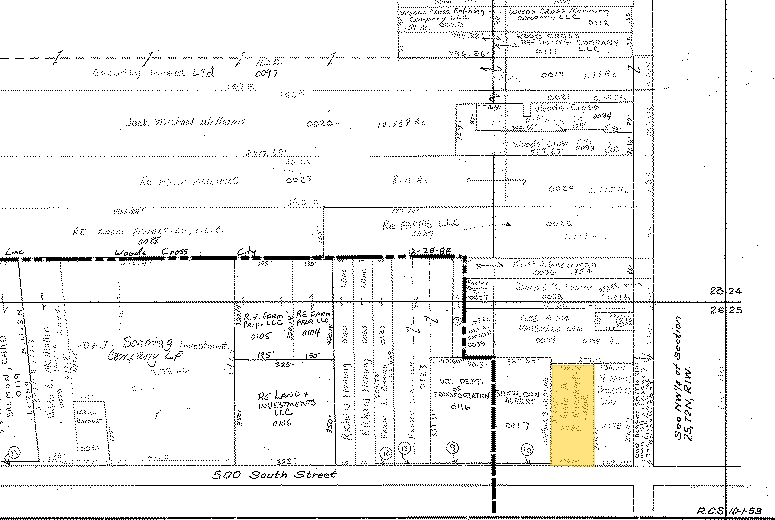 1116 W 500 S, West Bountiful, UT for lease - Plat Map - Image 2 of 13