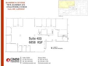 750 W Hampden Ave, Englewood, CO for lease Site Plan- Image 1 of 1