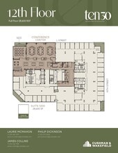 1030 15th St NW, Washington, DC à louer Plan d’étage- Image 1 de 1