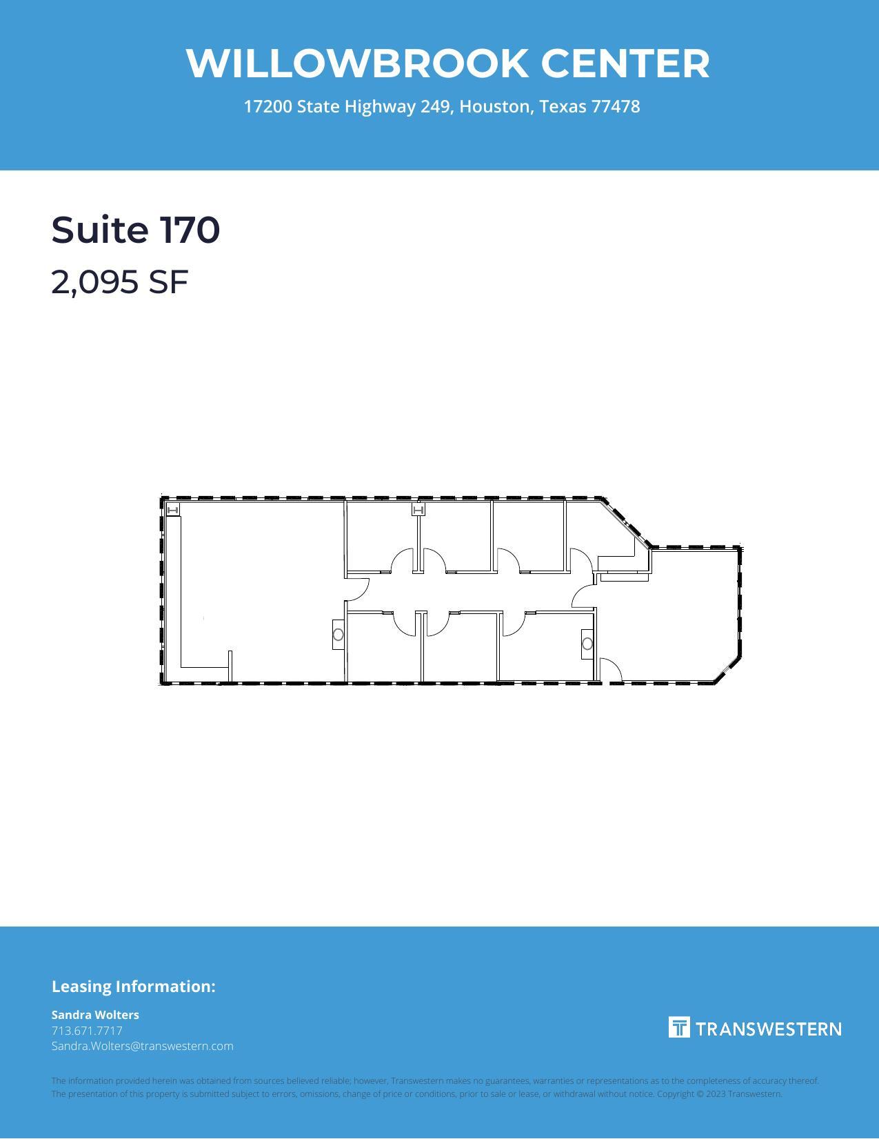 17200 SH 249, Houston, TX for lease Floor Plan- Image 1 of 1