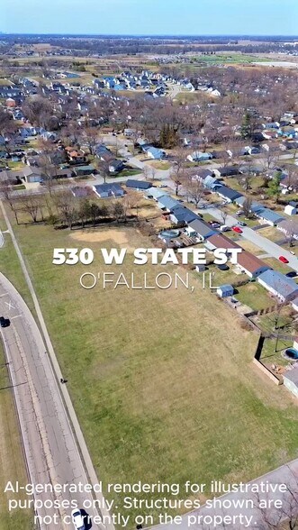 530 W State St, O'Fallon, IL à vendre - Vidéo sur l’inscription commerciale - Image 2 de 6