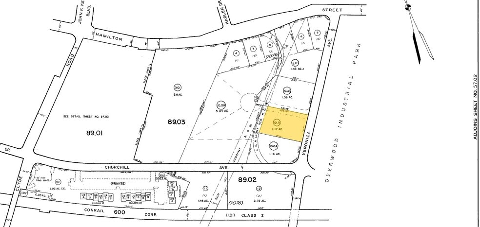 7 Veronica Ave, Somerset, NJ for lease - Plat Map - Image 2 of 4