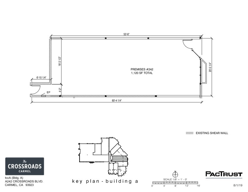 243 Crossroads Blvd, Carmel, CA à louer Plan d  tage- Image 1 de 1