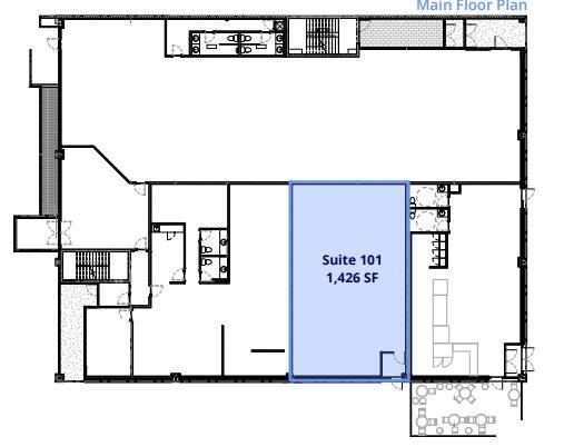 10310 124th St NW, Edmonton, AB for lease Floor Plan- Image 1 of 1