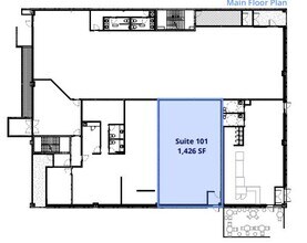 10310 124th St NW, Edmonton, AB for lease Floor Plan- Image 1 of 1