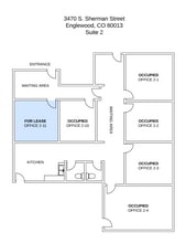 3470 S Sherman St, Englewood, CO for sale Floor Plan- Image 1 of 1