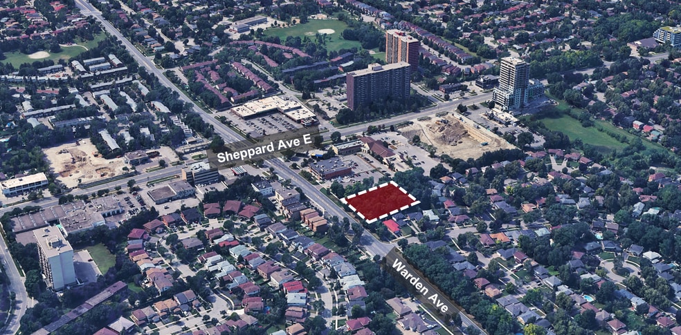 2220 Warden Av, Toronto, ON à vendre - Aérien - Image 2 de 7