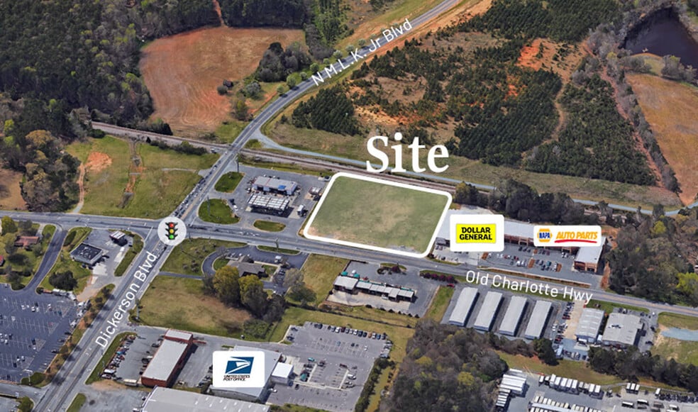 1923 Old Charlotte Hwy, Monroe, NC for lease - Building Photo - Image 2 of 4