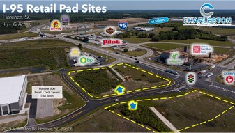 Outparcels | Retail Pad Sites | I-95 - Truck Stop