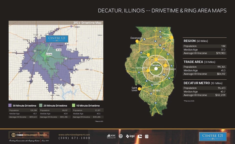 2016 S Mount Zion Rd, Decatur, IL for lease - Building Photo - Image 3 of 9