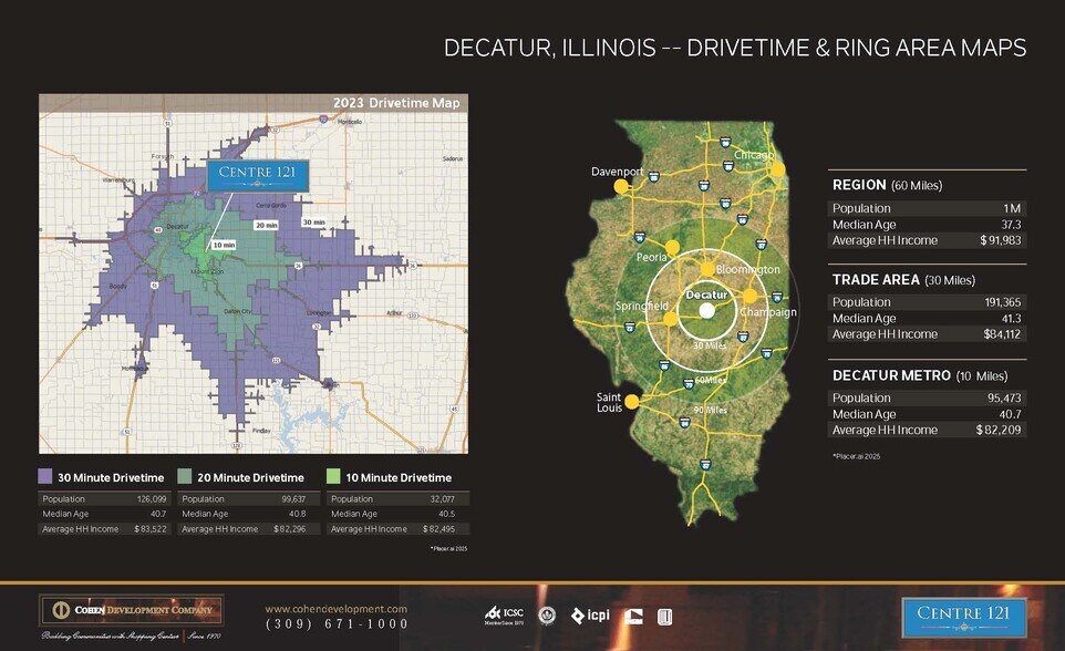 2016 S Mount Zion Rd, Decatur, IL à louer - Photo du bâtiment - Image 3 de 9