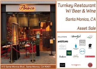 Plus de détails pour 401-415 Santa Monica Blvd, Santa Monica, CA - Commerce de détail à louer