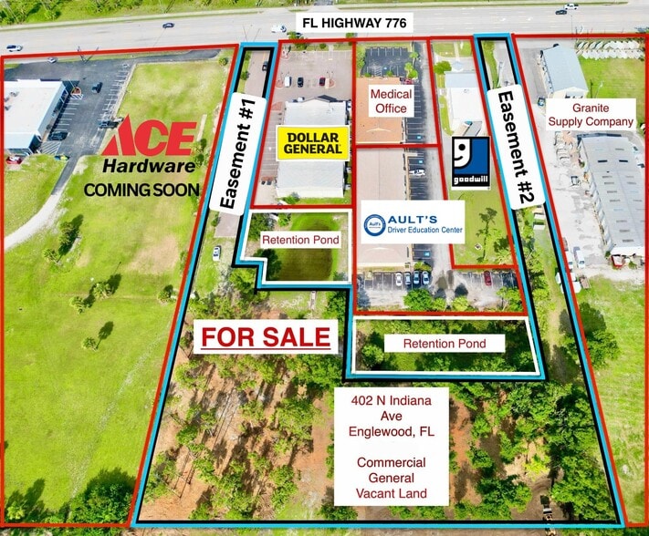 402 Indiana Ave, Englewood, FL à vendre - Plan de site - Image 1 de 7