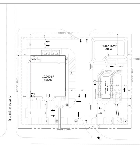 503 N West St, Bushnell, FL à vendre - Photo du bâtiment - Image 2 de 2