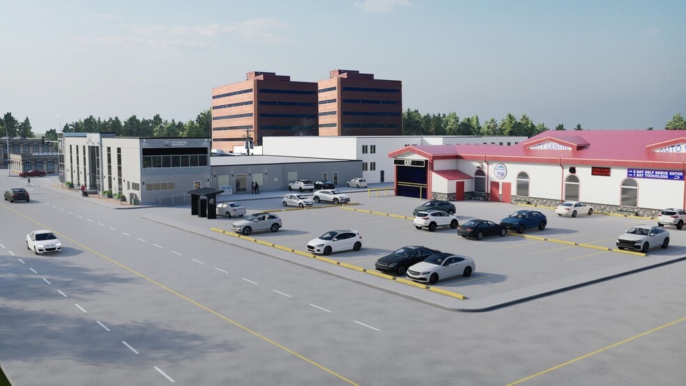 9902 Franklin Av, Fort McMurray, AB à louer - Photo du bâtiment - Image 2 de 5