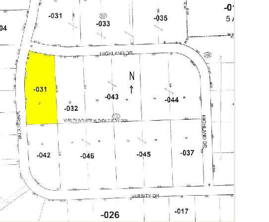 4177 Varsity Dr, Ann Arbor, MI à louer - Plan cadastral - Image 2 de 7