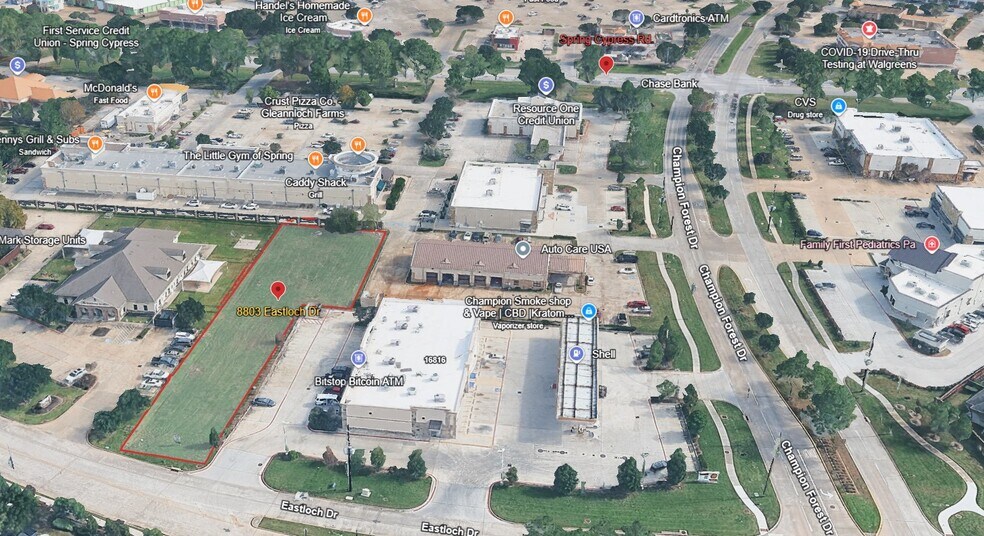 8803 Eastlock Dr, Spring, TX à louer - Photo du bâtiment - Image 2 de 6