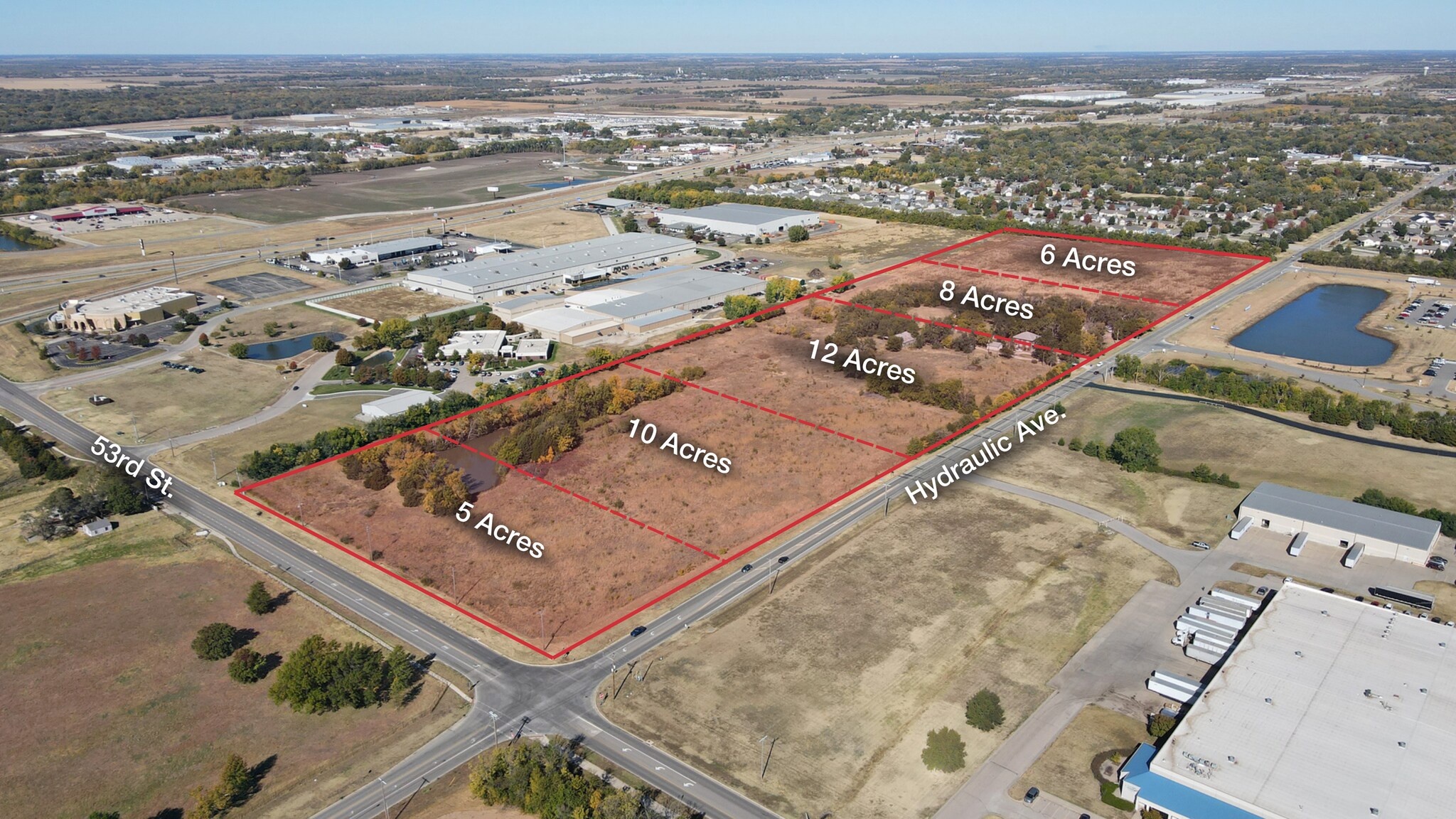 5611 N Hydraulic Ave, Park City, KS for sale Aerial- Image 1 of 7