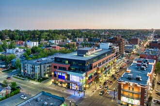 909 17 Ave SW, Calgary, AB - AERIAL  map view - Image1