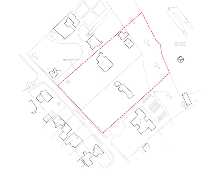 102 Greenock Rd, Largs for sale - Site Plan - Image 1 of 1