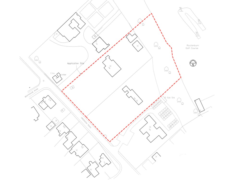102 Greenock Rd, Largs for sale Site Plan- Image 1 of 2