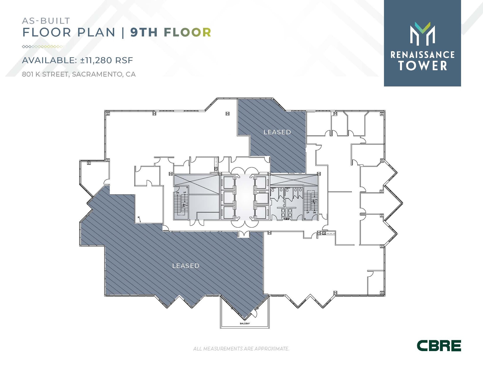 801 K St, Sacramento, CA for lease Floor Plan- Image 1 of 2