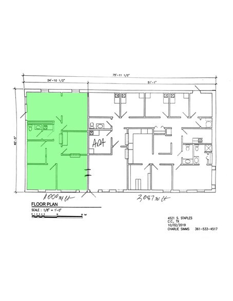 4521 S Staples St, Corpus Christi, TX à louer - Photo du bâtiment - Image 1 de 10