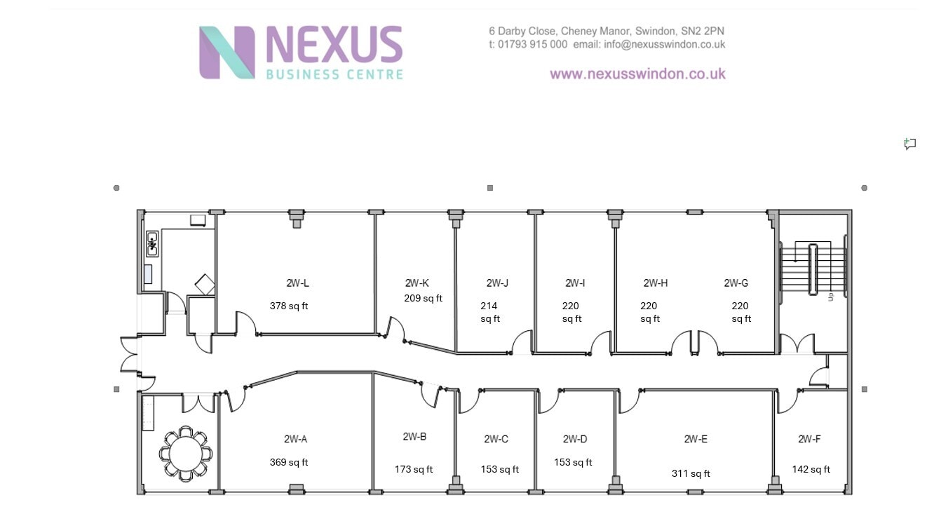 6 Darby Clos, Swindon for lease Floor Plan- Image 1 of 4
