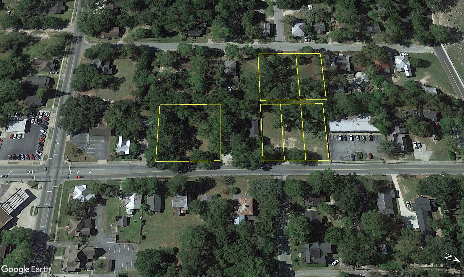 1002 N Oak St, Valdosta, GA for sale Aerial- Image 1 of 3