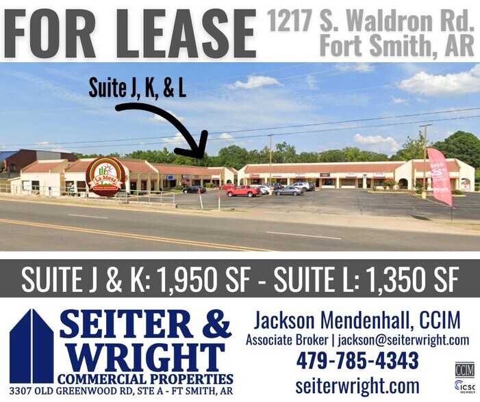 1217 S Waldron Rd, Fort Smith, AR à louer - Photo du bâtiment - Image 1 de 1