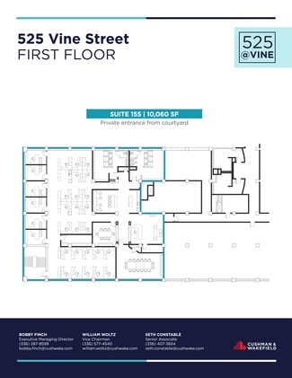 More details for 525 Vine St, Winston-Salem, NC - Office for Lease