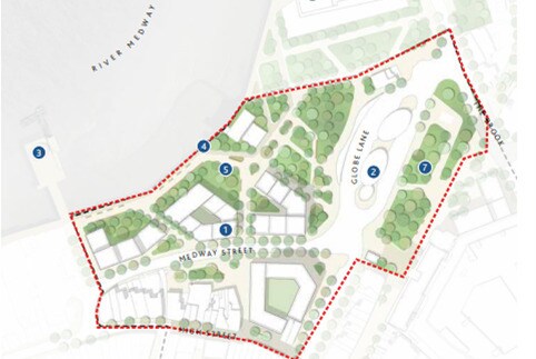 125-127 High St, Chatham à vendre - Photo du bâtiment - Image 1 de 2