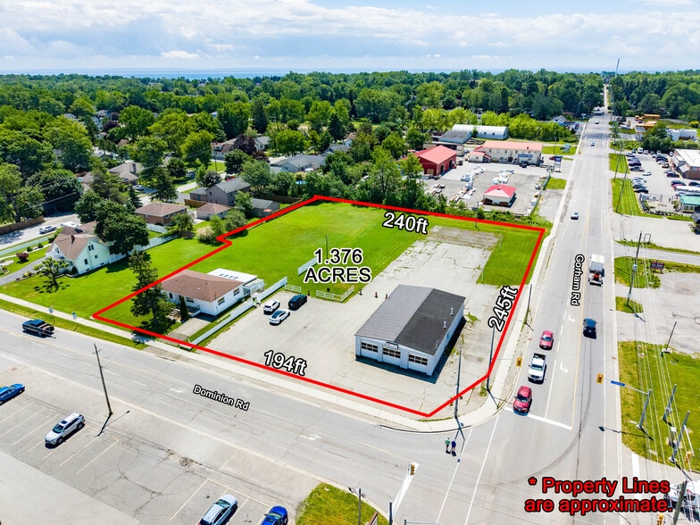 3867 Dominion Rd, Ridgeway, ON for sale - Aerial - Image 2 of 3