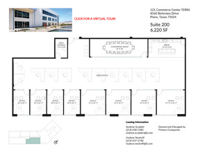 8560 Belleview Dr, Plano, TX for lease Floor Plan- Image 1 of 4