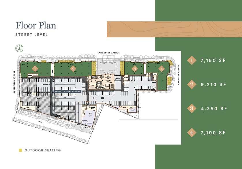 100 E Lancaster Ave, Ardmore, PA à louer - Photo du bâtiment - Image 2 de 3