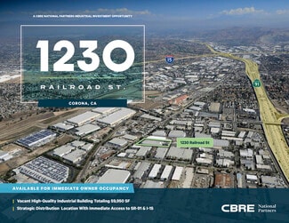 Plus de détails pour 1230 Railroad St, Corona, CA - Industriel à vendre