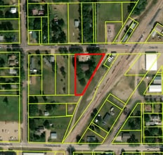 821 Main St, Scotland, SD - Aérien  Vue de la carte