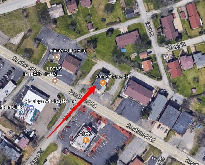 2608 Brodhead Rd, Aliquippa, PA à louer - Photo du bâtiment - Image 2 de 17