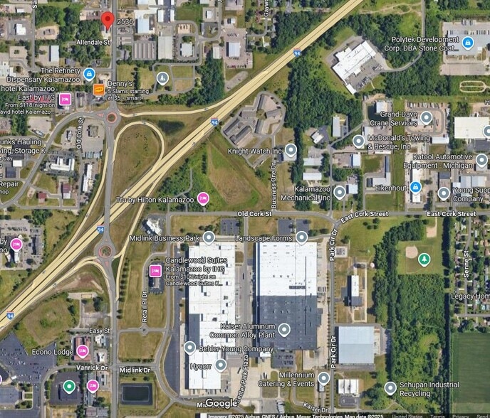 2536 S Sprinkle Rd, Kalamazoo, MI à vendre - Photo du bâtiment - Image 2 de 3