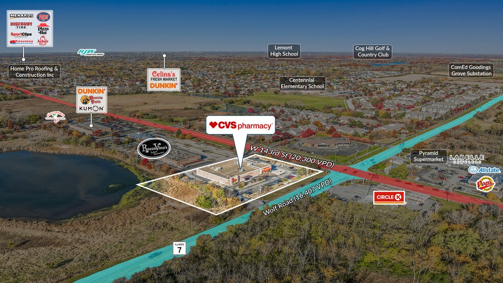 11201 W 143rd St, Orland Park, IL à vendre - Photo du bâtiment - Image 2 de 5