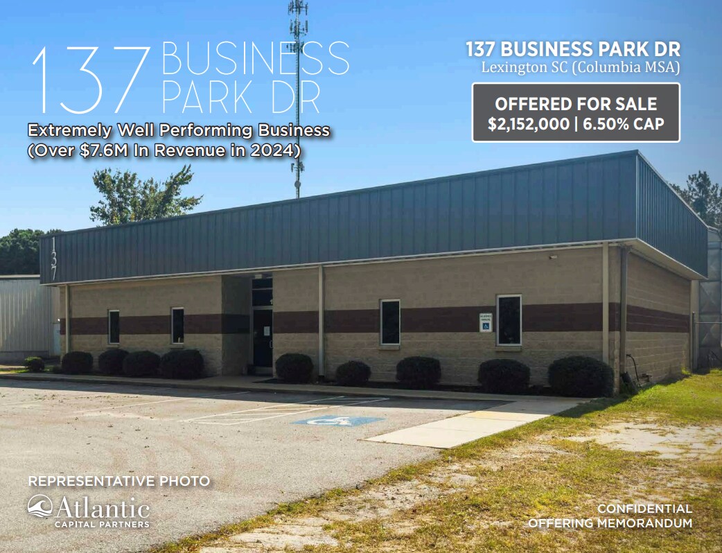 137 Business Park Dr, Lexington, SC for sale Primary Photo- Image 1 of 5